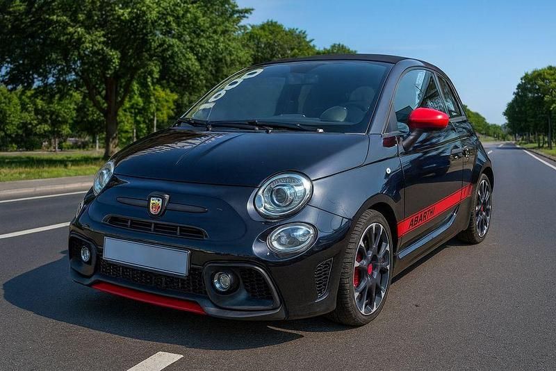 Schwarz Gebraucht 2019 Abarth 595C Competizione Cabrio | 21.295 € (Fairer Preis) - Bild 1/3