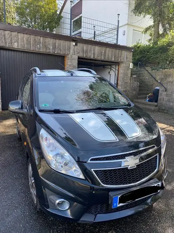 Gebraucht Chevrolet Spark LS 68 PS (50 kW) 2012 Schwarz Kleinwagen