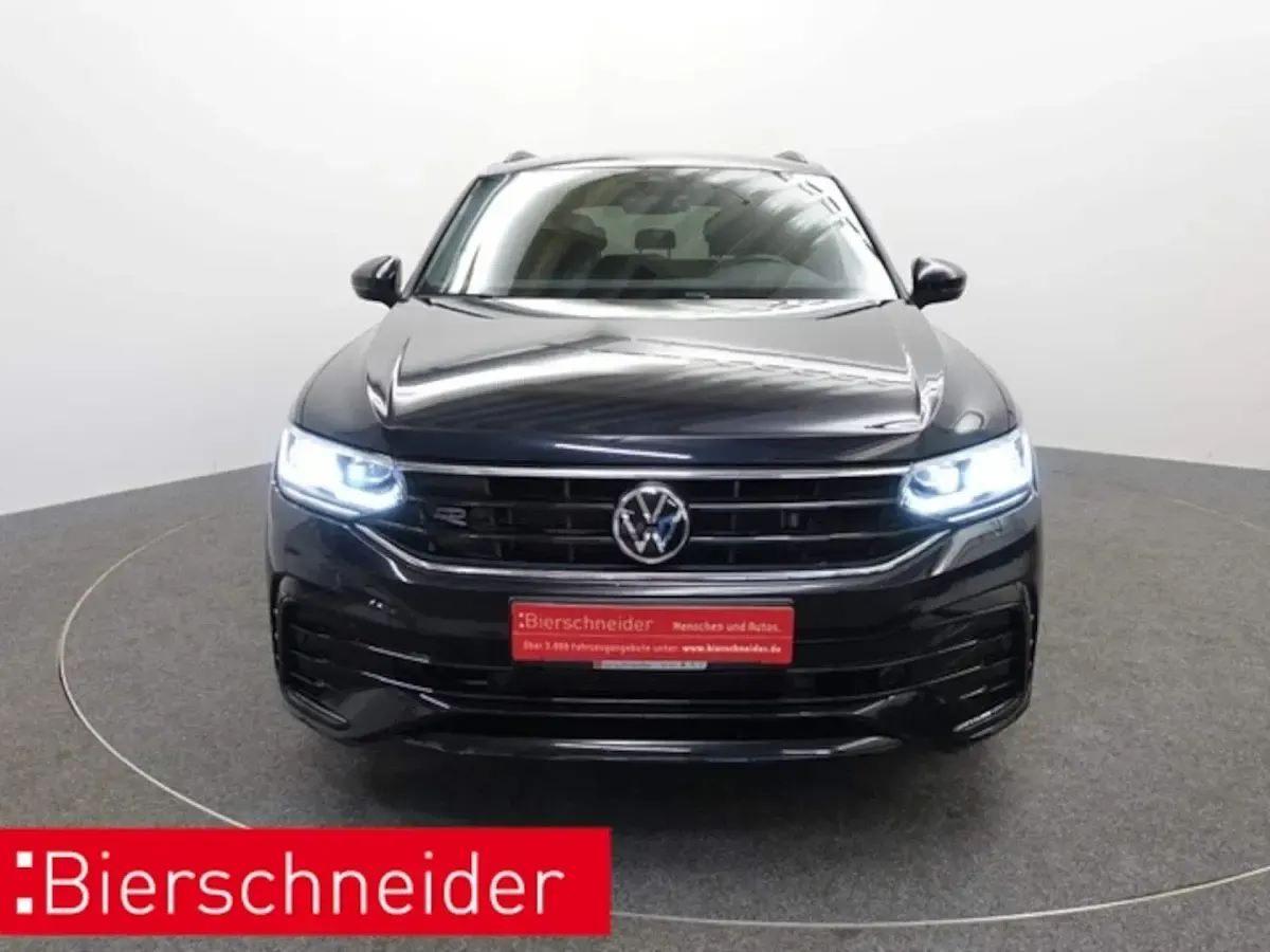Gebraucht VW Tiguan R-line 200 PS (147 kW) 2021 Schwarz SUV