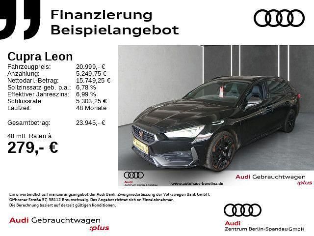 Second-hand Cupra Leon 245 CP (180 kW) 2021 Negru Break