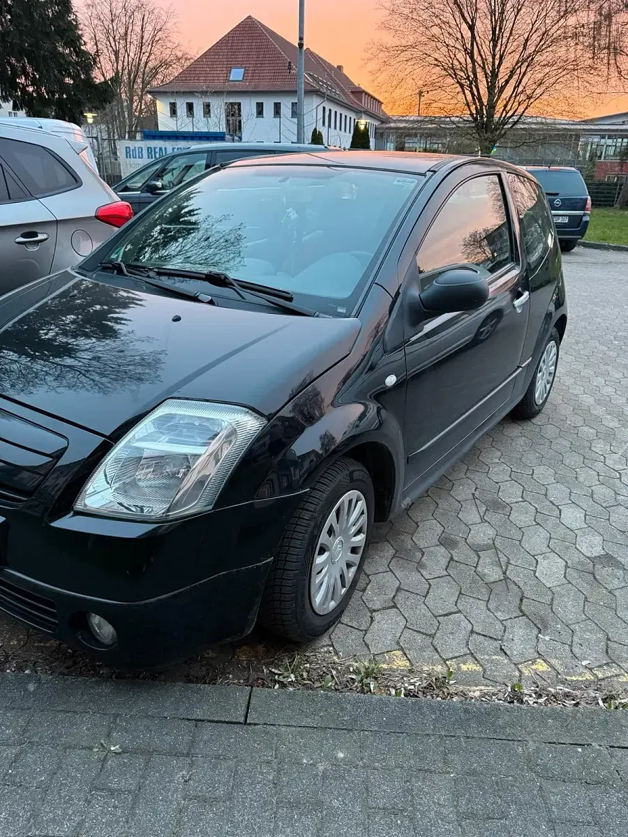 Gebraucht Citroën C2 60 PS (44 kW) 2005 Schwarz Kleinwagen