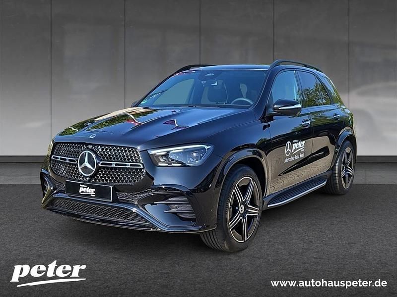Metalliclack obsidianschwarz Gebraucht 2024 Mercedes GLE350 AMG SUV | 84.870 € - Bild 1/4