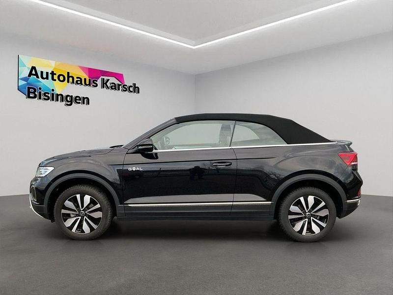 Gebraucht VW T-Roc Cabriolet Goal 150 PS (110 kW) 2024 Deep black perleffekt (metallic) Cabrio
