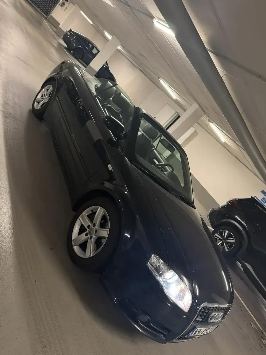 Gebraucht Audi A4 Cabriolet S-Line 2009 Schwarz Cabrio