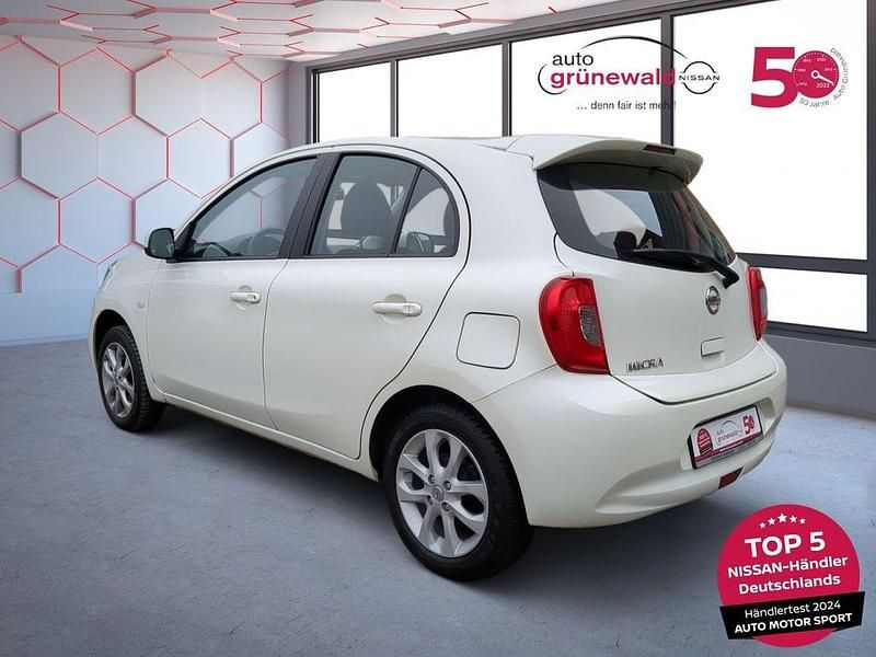 Gebraucht Nissan Micra Visia 80 PS (58 kW) 2017 Weiß Kleinwagen