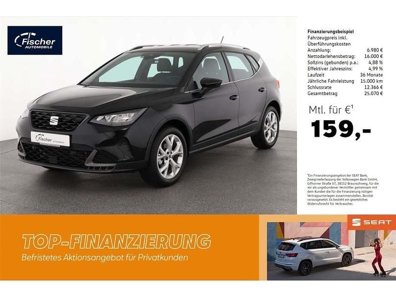 Schwarz Gebraucht 2024 Seat Arona FR SUV | 22.980 € (Guter Preis) - Bild 1/4