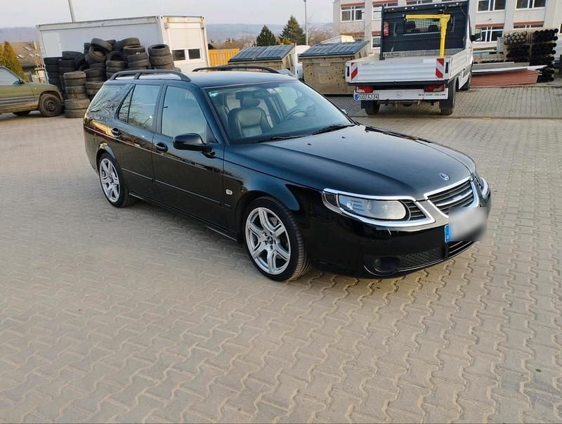 Gebraucht Saab 9-5 185 PS (136 kW) 2007 Schwarz Kombi