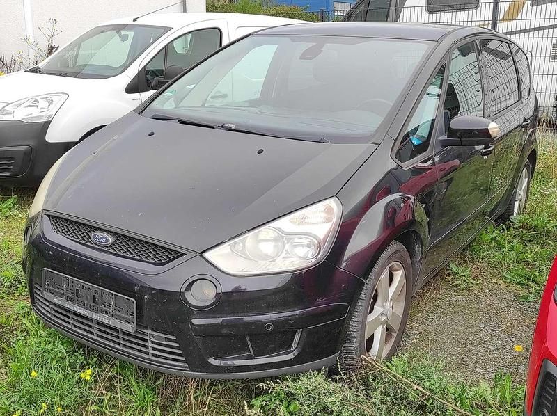 Pantherschwarz metallic Gebraucht 2007 Ford S-MAX Trend Van / Kleinbus | 1.799 € (Superpreis) - Bild 1/4