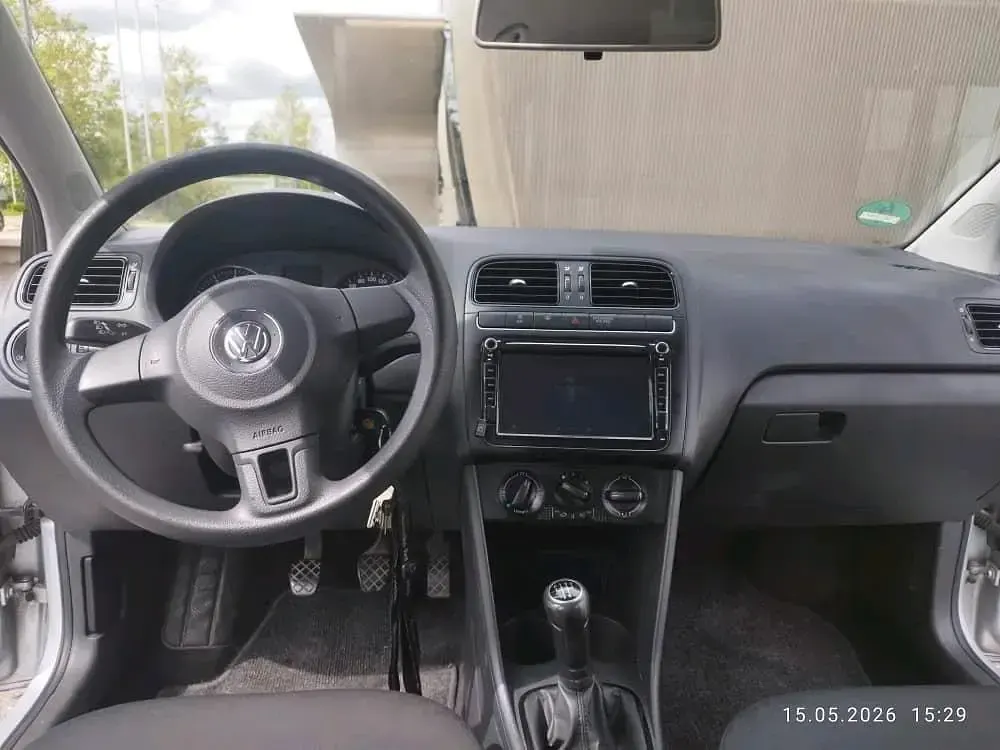 Gebraucht VW Polo 60 PS (44 kW) 2010 Silber Kleinwagen
