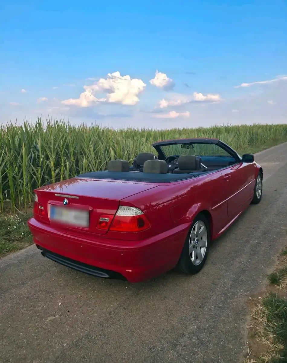 Gebraucht BMW 318 Cabriolet M Sport 143 PS (105 kW) 2003 Rot Cabrio