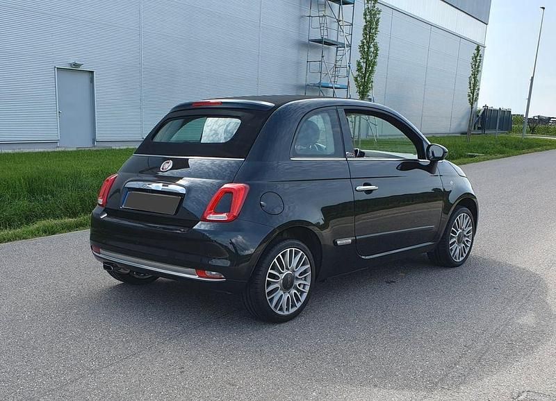 Second-hand Fiat 500C 69 CP (50 kW) 2017 Negru Cabrio