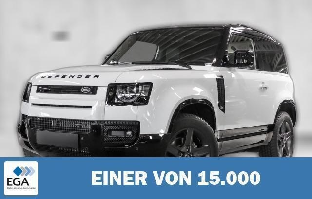 Weiß metallic Gebraucht 2023 Land Rover Defender SE Dynamic SUV | 62.980 € (Superpreis) - Bild 1/4