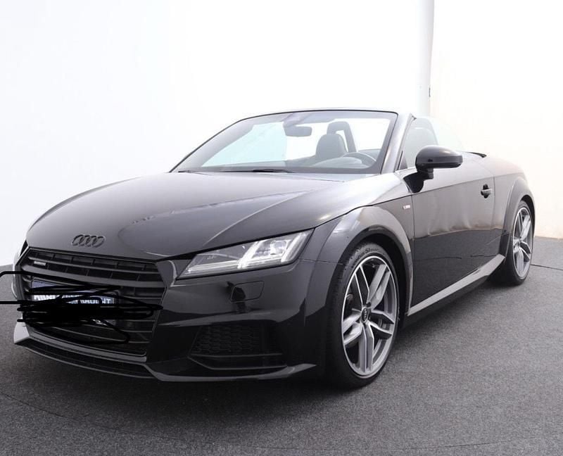 Schwarz Gebraucht 2016 Audi TT Roadster S-Line Cabrio | 23.399 € (Fairer Preis) - Bild 1/4