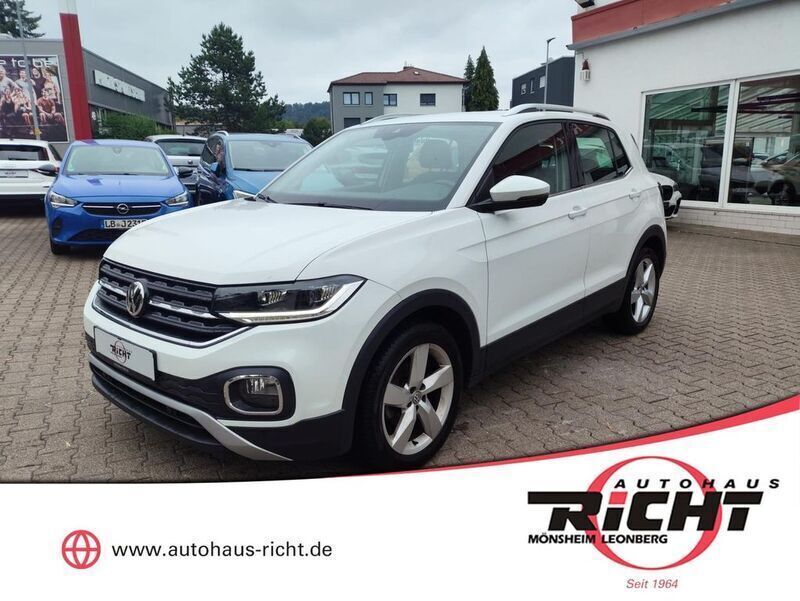 Weiß Gebraucht 2020 VW T-Cross Style SUV | 15.890 € (Guter Preis) - Bild 1/4