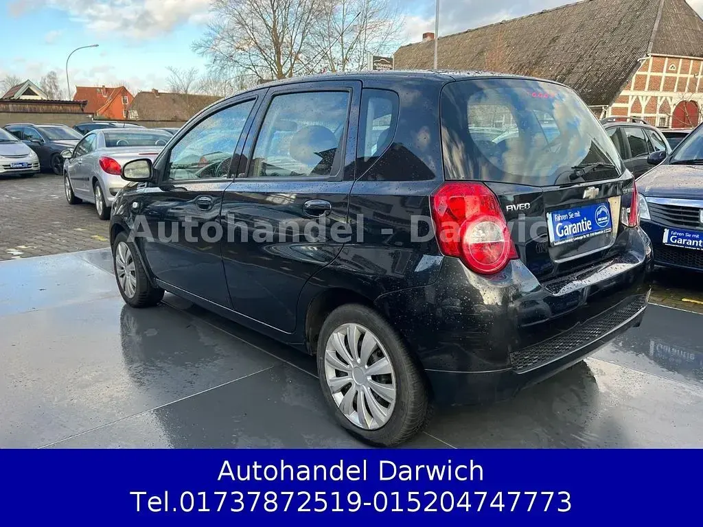 Gebraucht Chevrolet Aveo LS 84 PS (61 kW) 2010 Schwarz Kleinwagen