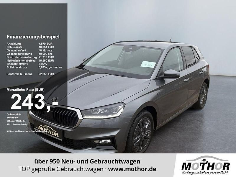 Gebraucht Skoda Fabia Tour 116 PS (85 kW) 2025 Graphitegrau Kleinwagen