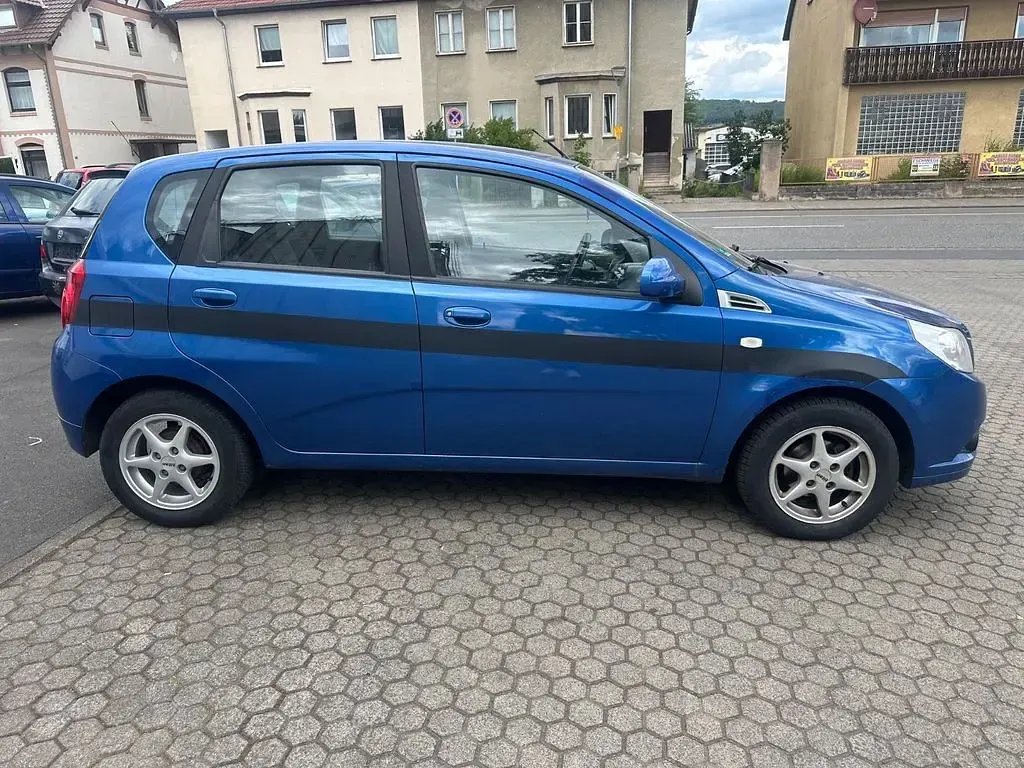 Gebraucht Chevrolet Aveo LS 85 PS (62 kW) 2008 Blau Kleinwagen