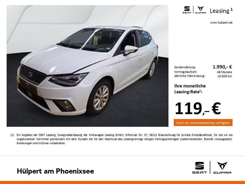 "nevada" weiss Gebraucht 2025 Seat Ibiza Style Limousine | 18.939 € (Fairer Preis) - Bild 1/3