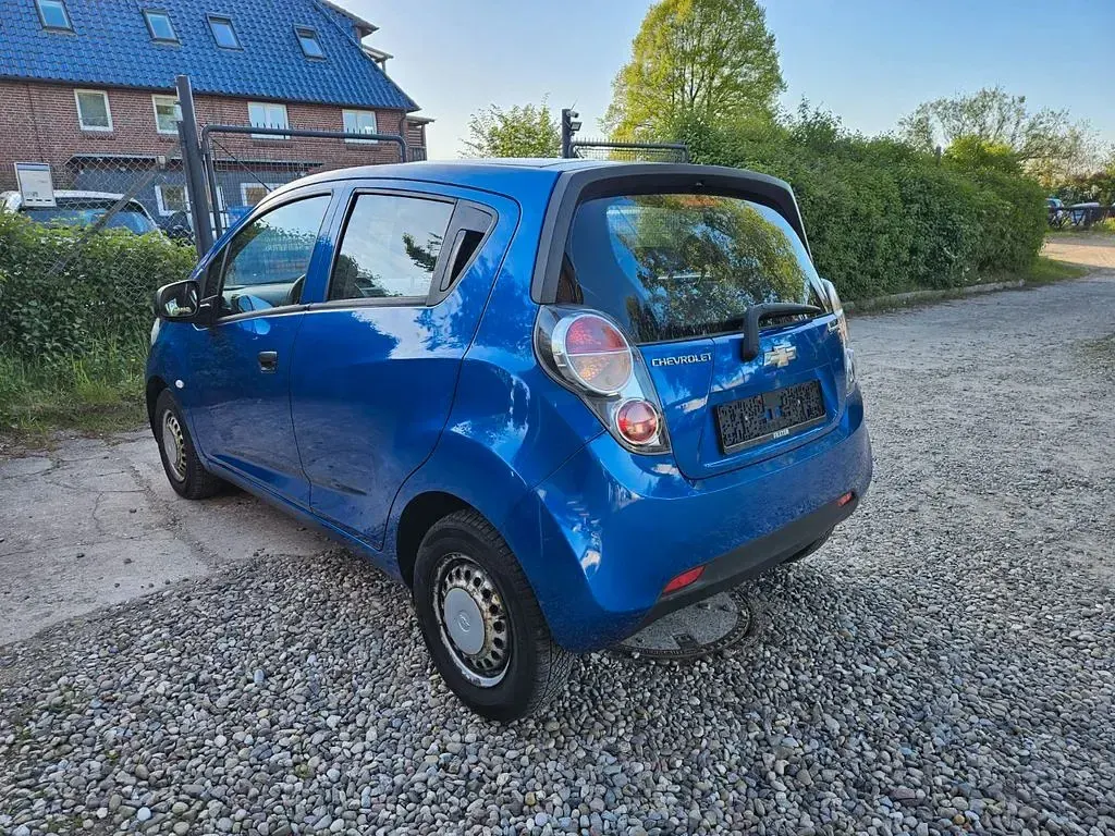 Brugt Chevrolet Spark LS 68 HK (50 kW) 2012 Blå Hatchback