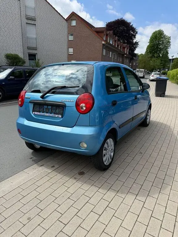 Gebraucht Chevrolet Matiz 52 PS (38 kW) 2009 Blau Kleinwagen
