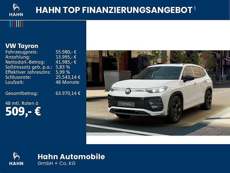 Gebraucht VW Tayron R-line 204 PS (150 kW) 2026 Weiß SUV