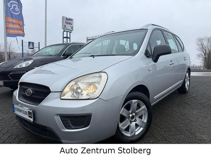 Gebraucht Kia Carens LX 144 PS (105 kW) 2007 Silber Van / Kleinbus