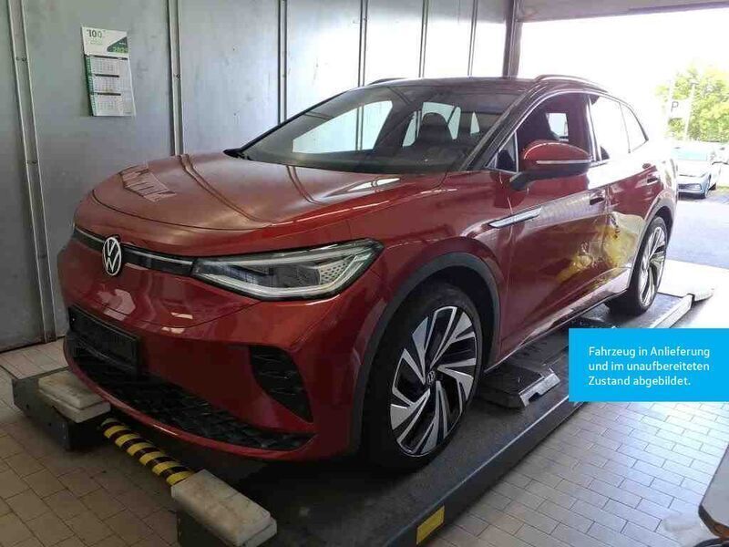 Kings red metallic/schwarz Gebraucht 2022 VW ID.4 GTX SUV | 32.930 € (Guter Preis) - Bild 1/4