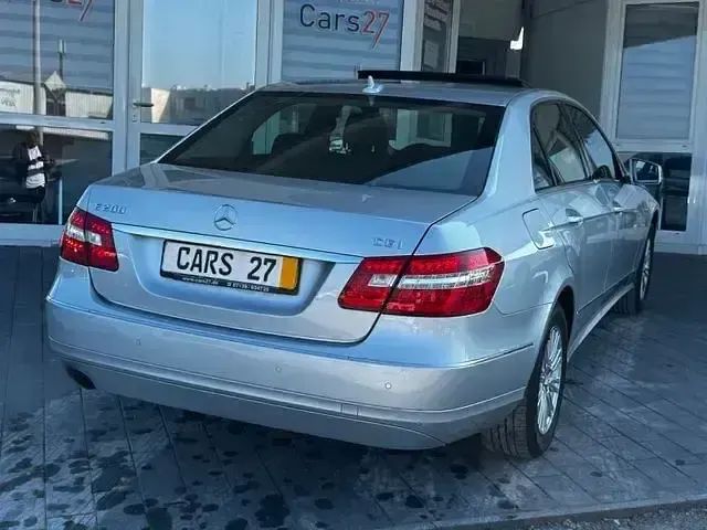Brugt Mercedes E200 184 HK (135 kW) 2011 Sølv Sedan