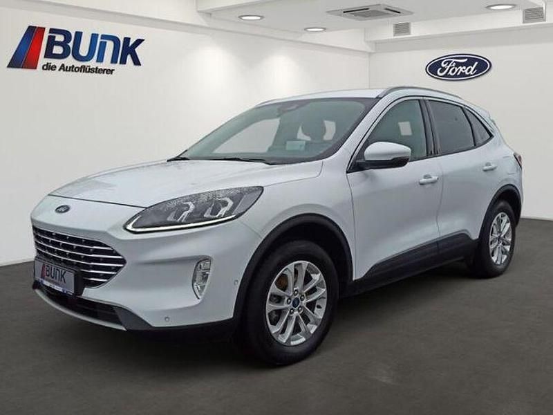 Frozen white Gebraucht 2022 Ford Kuga Titanium X SUV | 22.980 € (Fairer Preis) - Bild 1/4