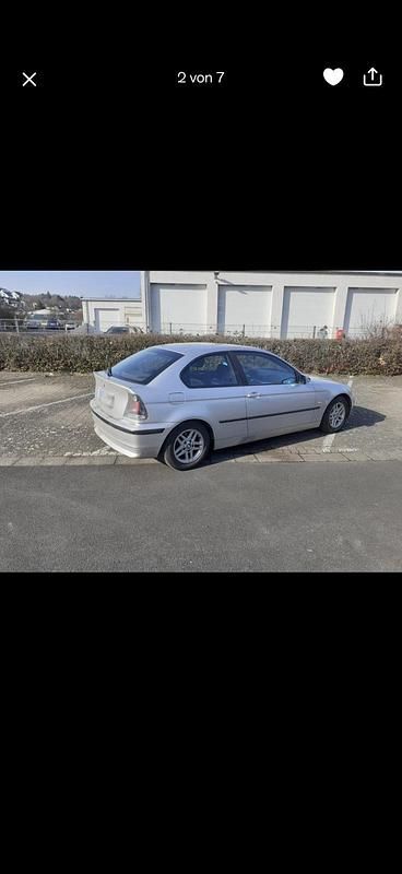 Gebraucht BMW 316 Compact 116 PS (85 kW) 2001 Silber Kleinwagen