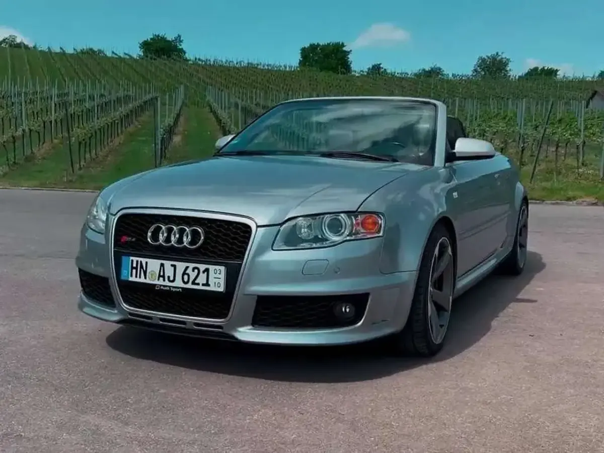 Gebraucht Audi RS4 420 PS (308 kW) 2006 Blau Cabrio