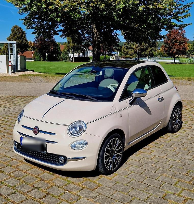 Beige Gebraucht 2019 Fiat 500 Collezione Kleinwagen | 7.200 € (Guter Preis) - Bild 1/4