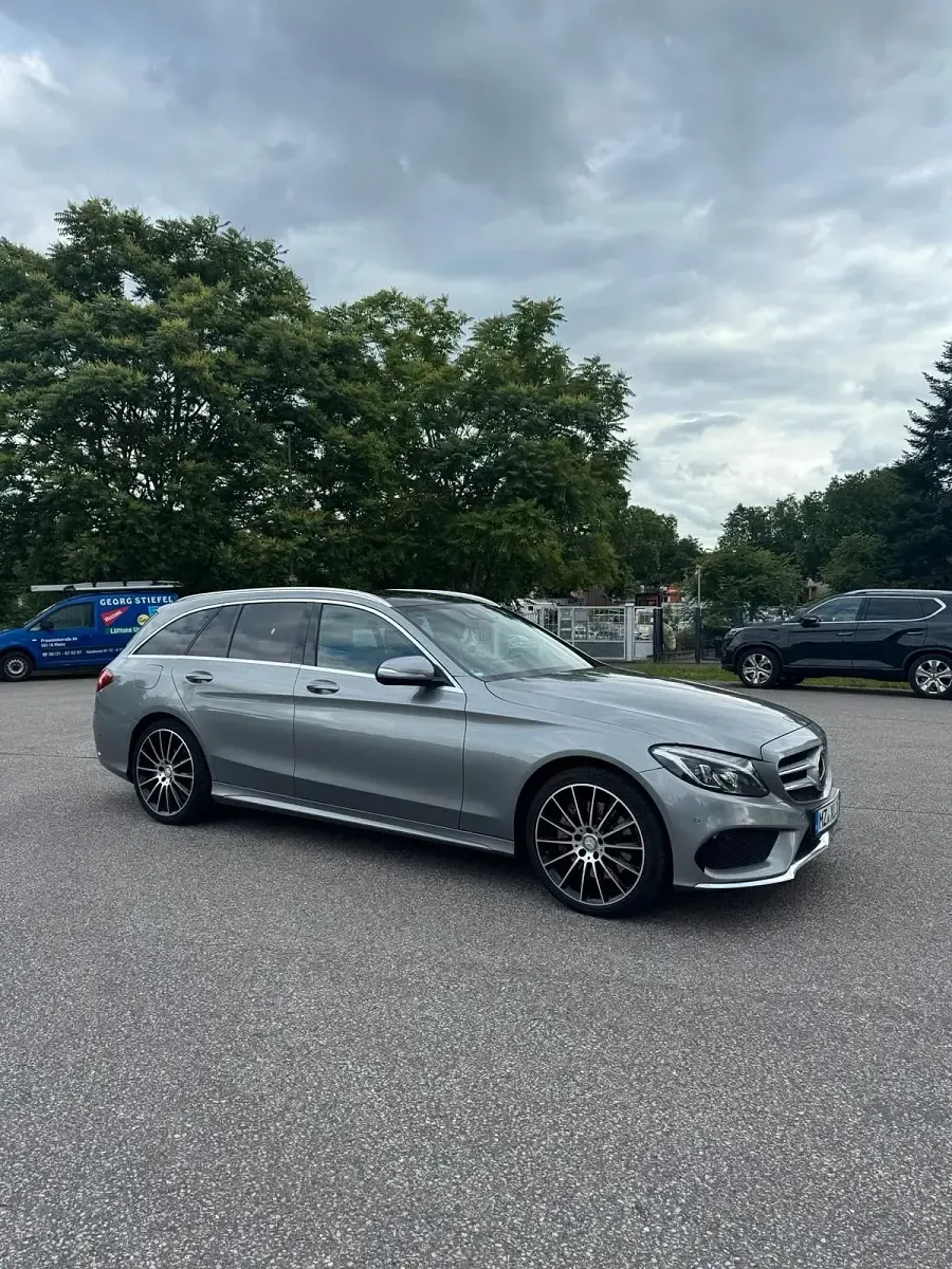 Gebraucht Mercedes C250 AMG line 224 PS (164 kW) 2014 Grau Kombi