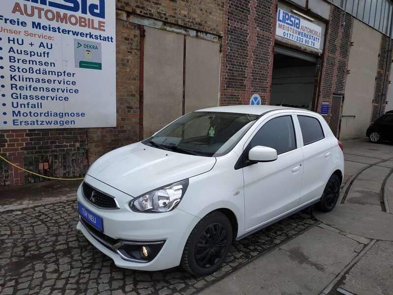 Weiß Gebraucht 2018 Mitsubishi Space Star Kleinwagen | 7.990 € (Fairer Preis) - Bild 1/4