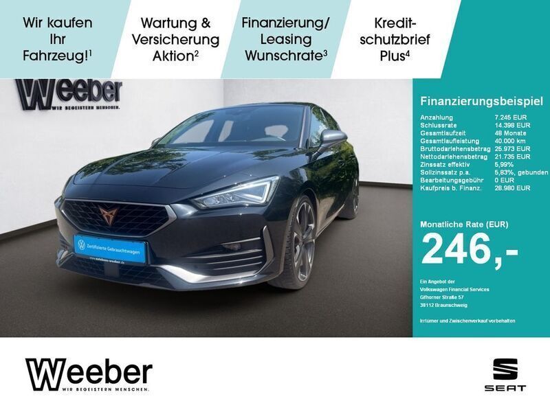 Mitternachtsschwarz Gebraucht 2022 Seat Leon Limousine | 28.980 € (Fairer Preis) - Bild 1/4