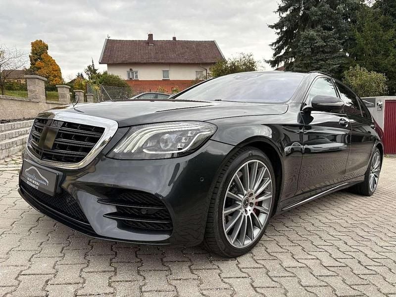 Magnetitschwarz Gebraucht 2020 Mercedes S400 AMG line Limousine | 51.995 € (Superpreis) - Bild 1/4