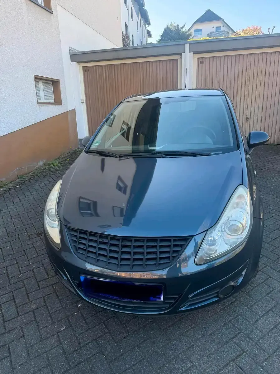 Gebraucht Opel Corsa 80 PS (58 kW) 2008 Blau Kleinwagen