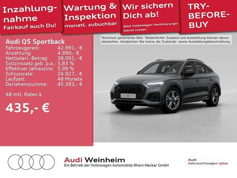 Daytonagrau perleffekt Gebraucht 2022 Audi Q5 S-Line SUV | 42.991 € (Fairer Preis) - Bild 1/2