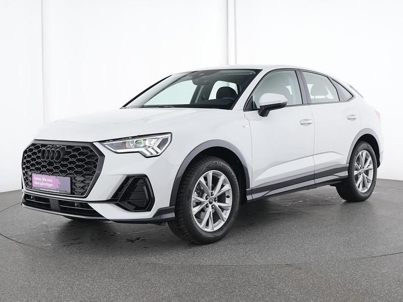 Gletscherweiss Gebraucht 2021 Audi Q3 Sportback S-Line SUV | 29.597 € (Guter Preis) - Bild 1/4