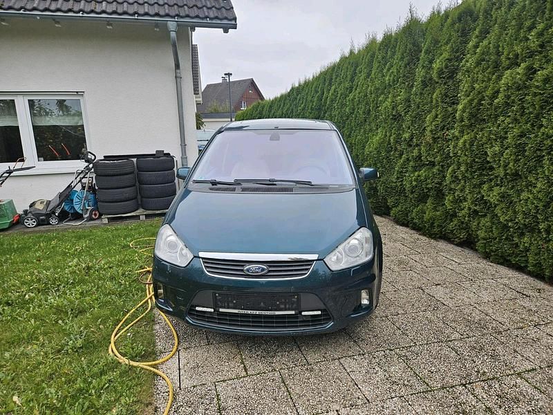 Grün Gebraucht 2007 Ford C-MAX Ghia Van / Kleinbus | 2.999 € - Bild 1/4