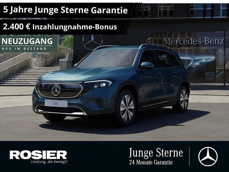 Blau / denimblau Gebraucht 2023 Mercedes EQB300 Advanced SUV | 33.670 € (Fairer Preis) - Bild 1/4