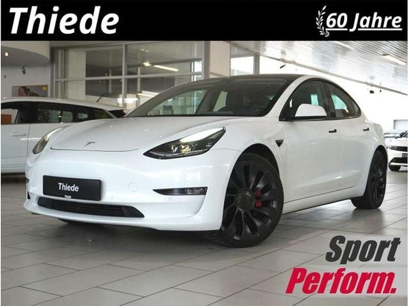Gebraucht Tesla Model 3 Performance 461 kW (627 PS) 2021 Pearl white multicoat Limousine
