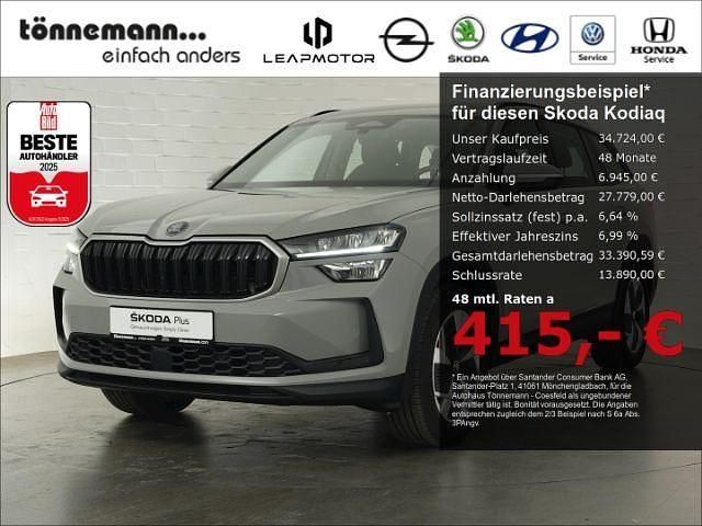 Grau Gebraucht 2024 Skoda Kodiaq Selection SUV | 34.724 € (Superpreis) - Bild 1/3