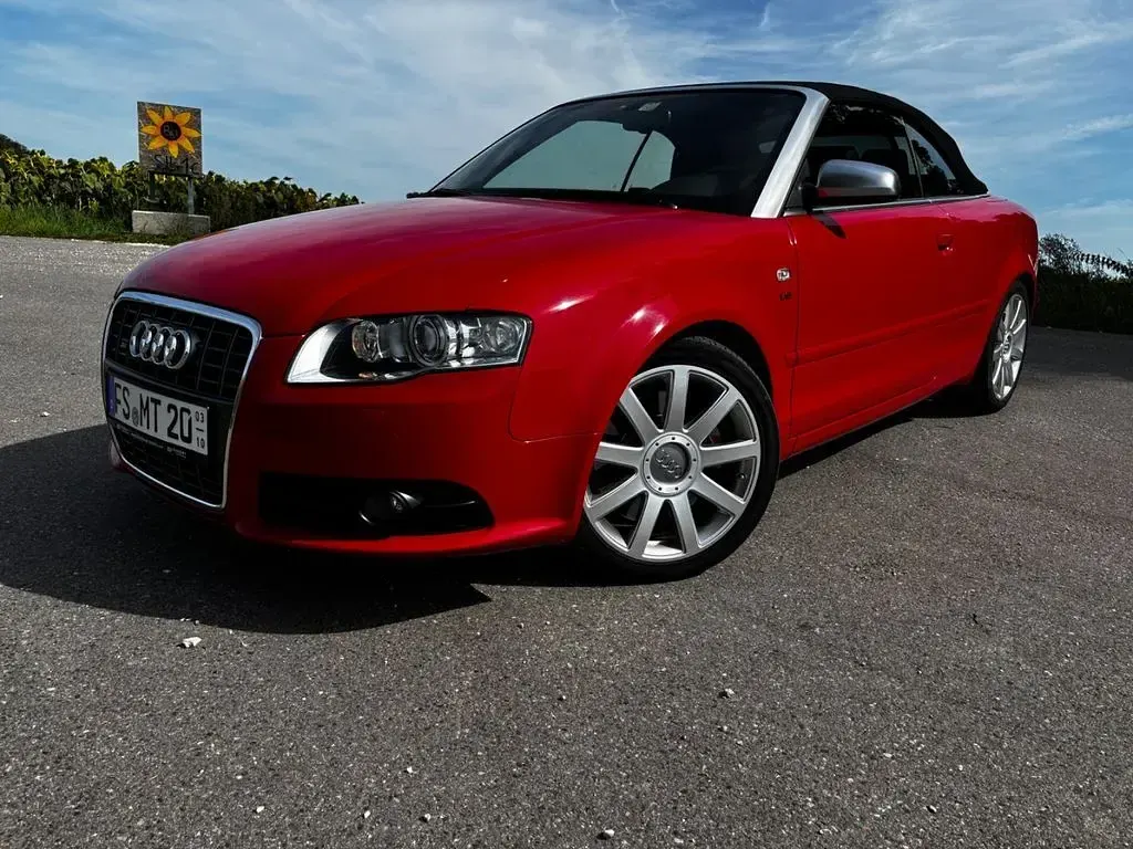 Gebraucht Audi S4 Cabriolet Sport 344 PS (253 kW) 2006 Rot Cabrio