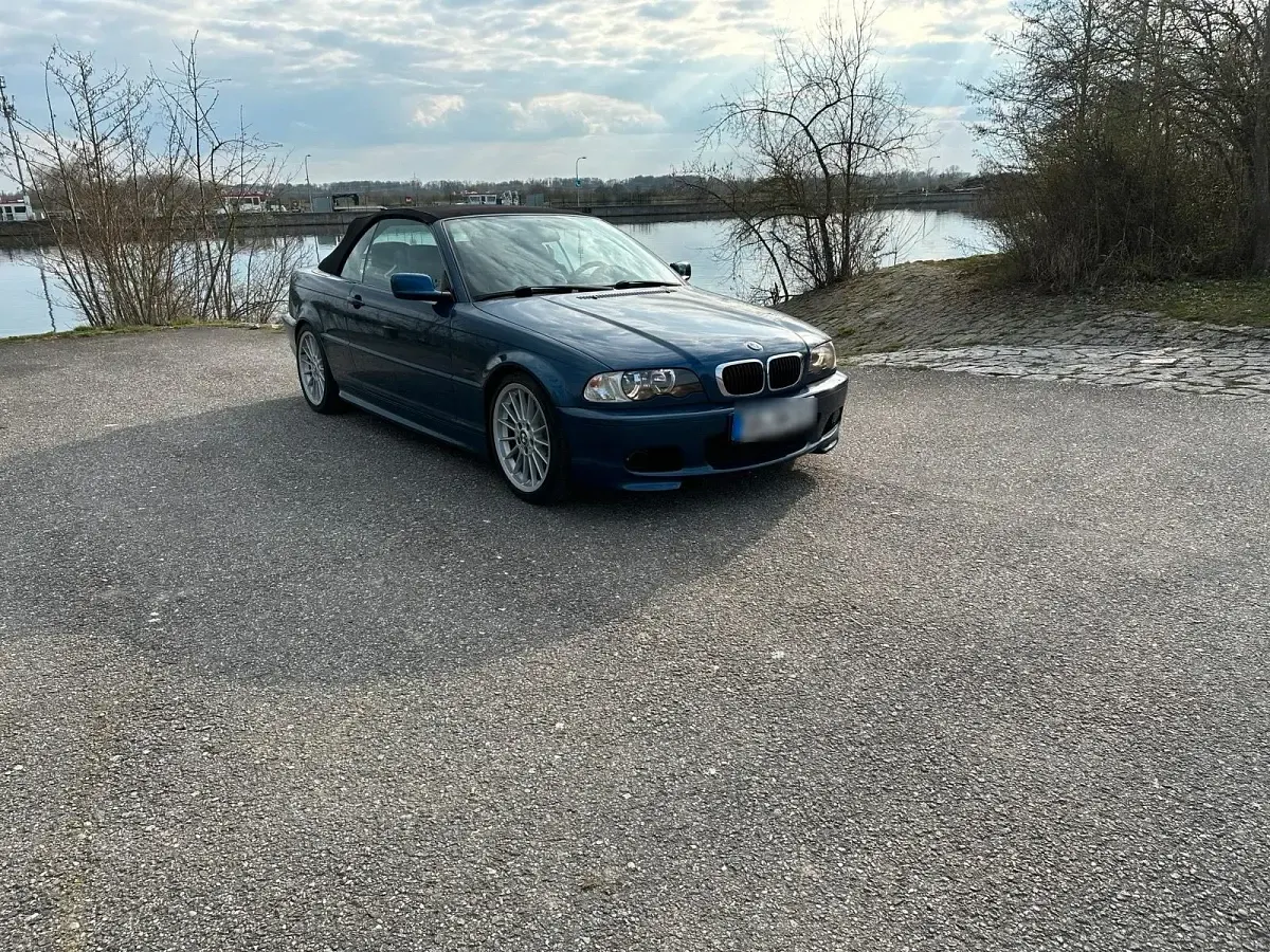 Używany BMW 325 Cabriolet 191 KM (140 kW) 2002 Niebieski Kabriolet