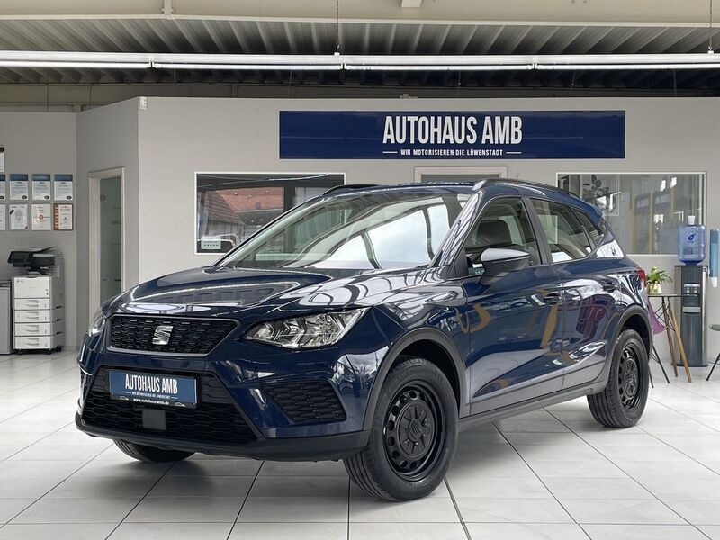 Blau Gebraucht 2019 Seat Arona CONNECT SUV | 9.990 € (Guter Preis) - Bild 1/4