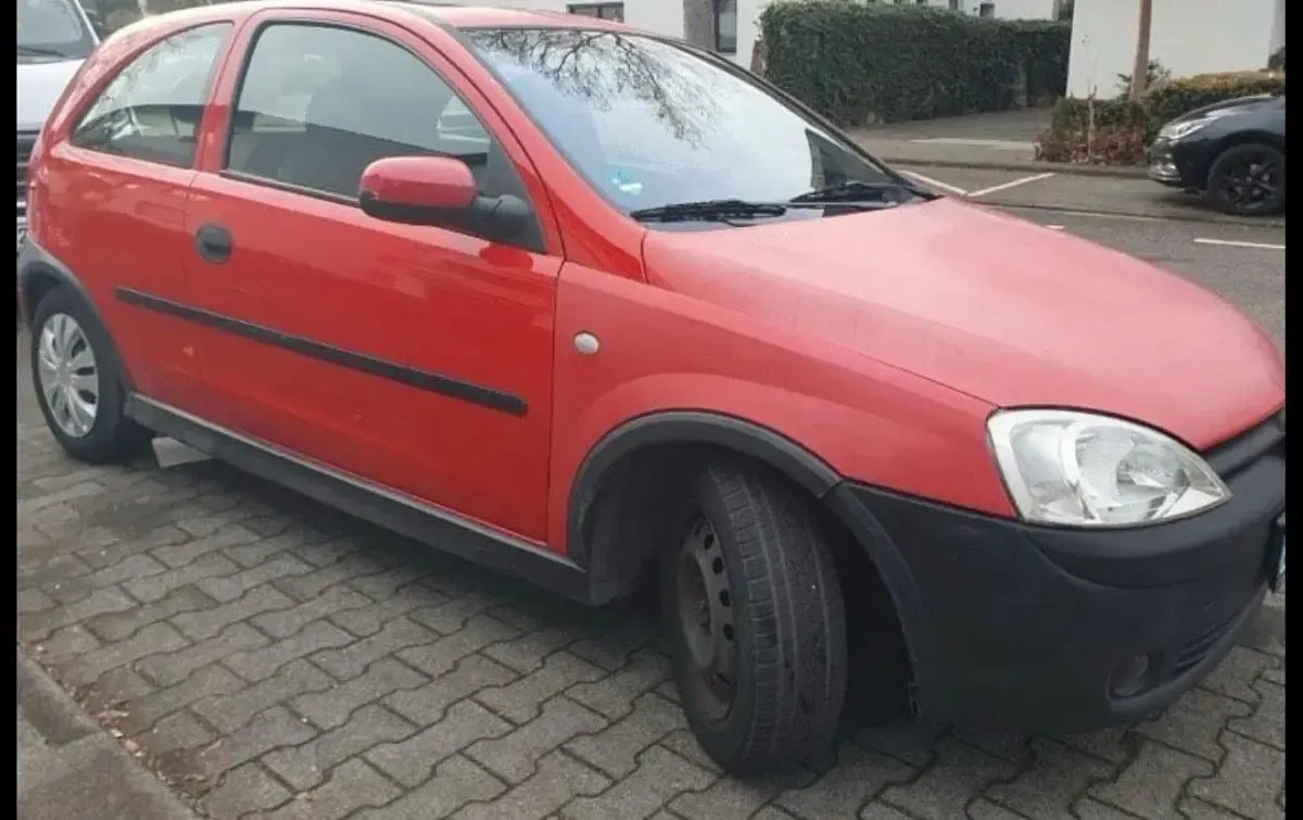 Gebraucht Opel Corsa 90 PS (66 kW) 2002 Rot Kleinwagen