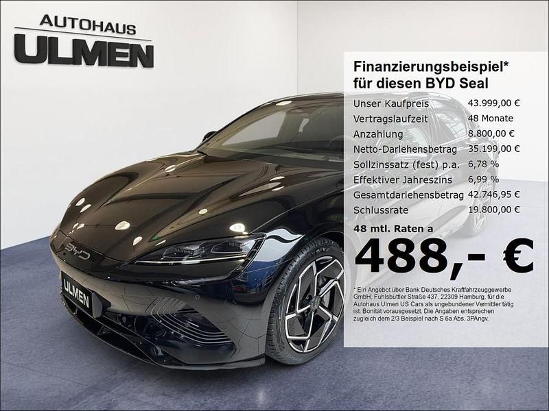 Schwarz Gebraucht 2025 BYD Seal Limousine | 43.999 € (Guter Preis) - Bild 1/4