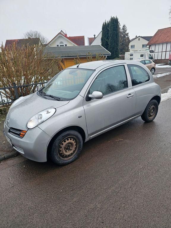 Gebraucht Nissan Micra 88 PS (64 kW) 2003 Silber Kleinwagen