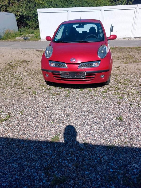Rot Gebraucht 2008 Nissan Micra Kleinwagen | 2.100 € - Bild 1/4